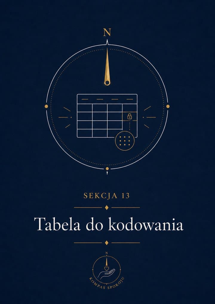 Grafika otwierająca sekcję Tabela do kodowania