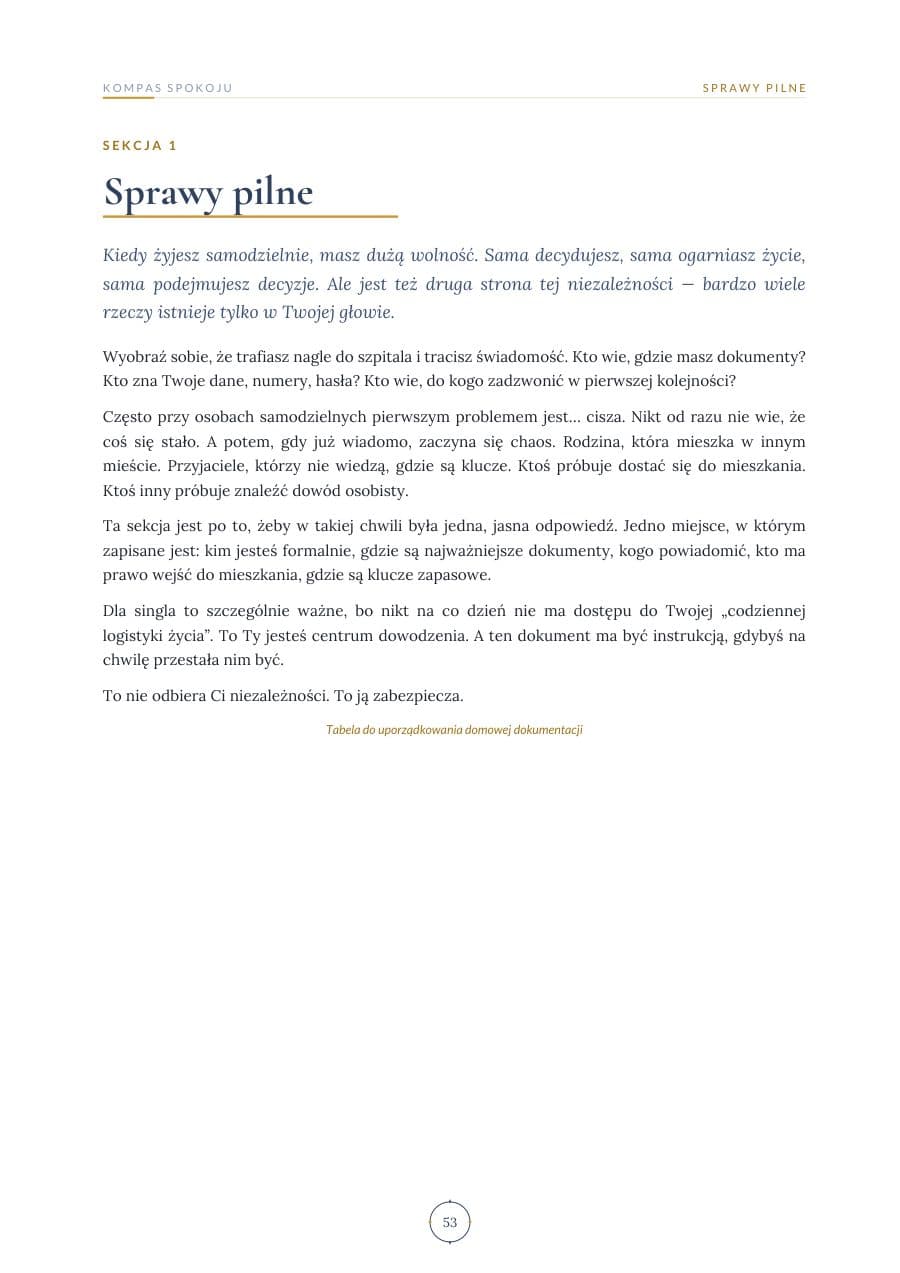Strona ebooka: Sprawy pilne